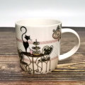 ŠALICA NEW BONE CHINA 350 ML - DEKORIRANA