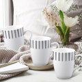ŠALICE PORCULANSKE 6/1 400 ML - PRUGASTI DEKOR