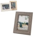 OKVIR ZA SLIKU 13x18 CM S DRVENIM OKVIROM U BOJI 24x19 CM- MDF