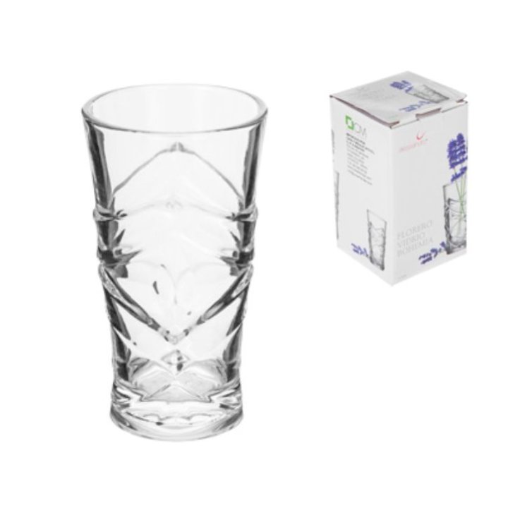 UKRASNA VAZA STAKLENA - 12,5 CM