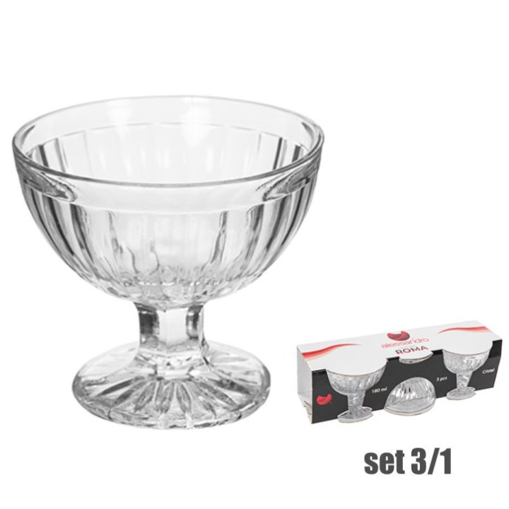 POSUDICE ZA SLADOLED ROMA 3/1 180 ML