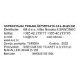 VATROSTALNA POSUDA ČETVRTASTA 3,8 L 40x25 CM