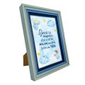 OKVIR S ANĐELOM I PORUKOM 13x18 cm Djeca su blagoslov...