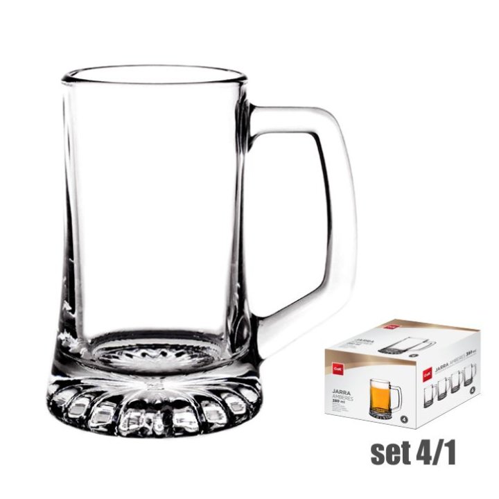 KRIGLE ZA PIVO AMBERES 380 ML 4/1
