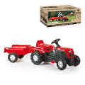 TRAKTOR TOM NA PEDALE S PRIKOLICOM RANCHERO CRVENI