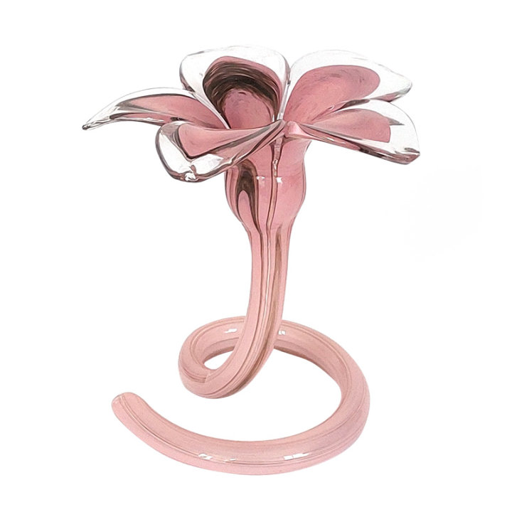 SVIJEĆNJAK - VAZA CVIJET MURANO TEHNIKA 18 CM