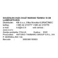 SVIJEĆNJAK - VAZA CVIJET MURANO TEHNIKA 18 CM
