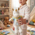 PLIŠANI JEDNOROG PLAVI 26 CM - NICOTOY