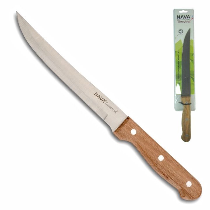 KUHINJSKI NOŽ TERRESTRIAL ZA FILETIRANJE S DRVENOM DRŠKOM 31 CM
