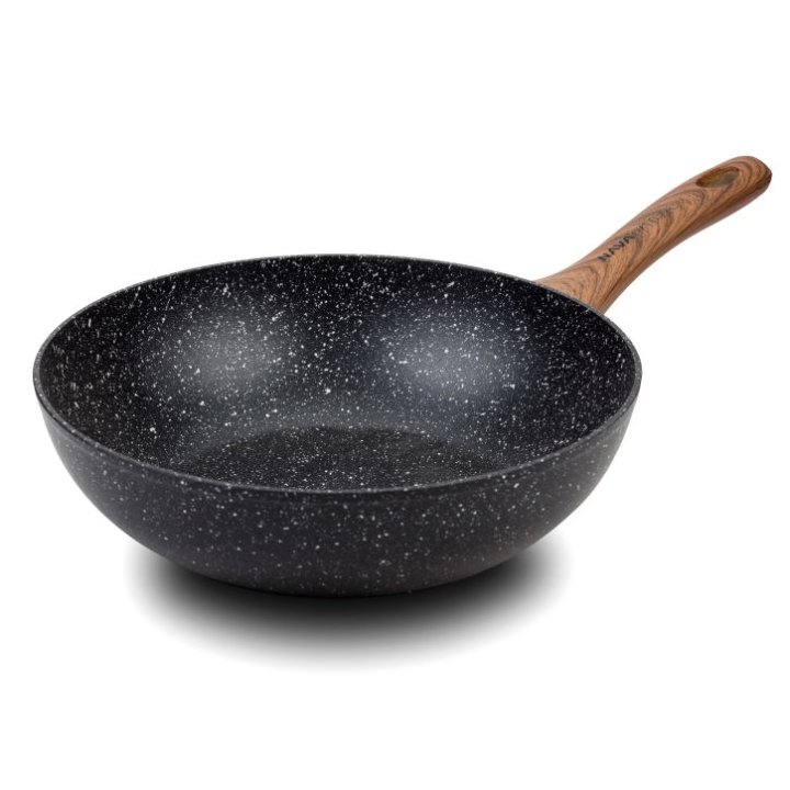 WOK TAVA NATURE 28 CM S NEPRIJANJAJUĆIM STONE PREMAZOM