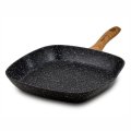 GRILL TAVA INDUKCIJSKA NATURE 28x28 CM S NEPRIJANJAJUĆIM STONE PREMAZOM