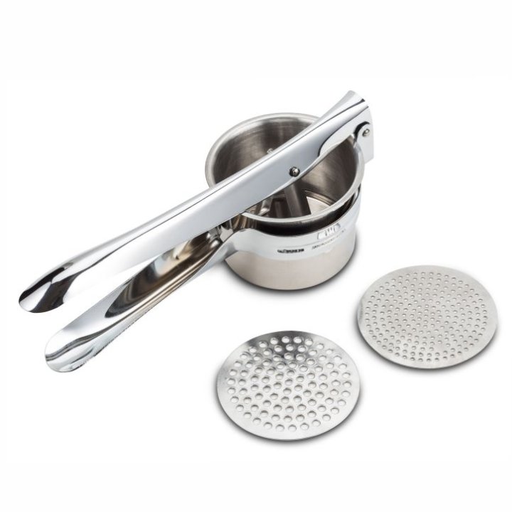 GNJEČILICA KRUMPIRA INOX S DVA NASTAVKA 26,5x10,5 CM - ACER