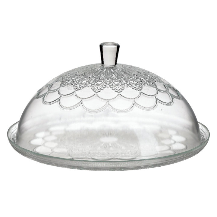 TACNA S POKLOPCEM STAKLENA 30x18 CM
