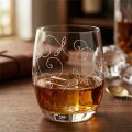 KRISTALNE ČAŠE ZA WHISKEY CLUB S DEKORACIJOM 6/1 300 ML