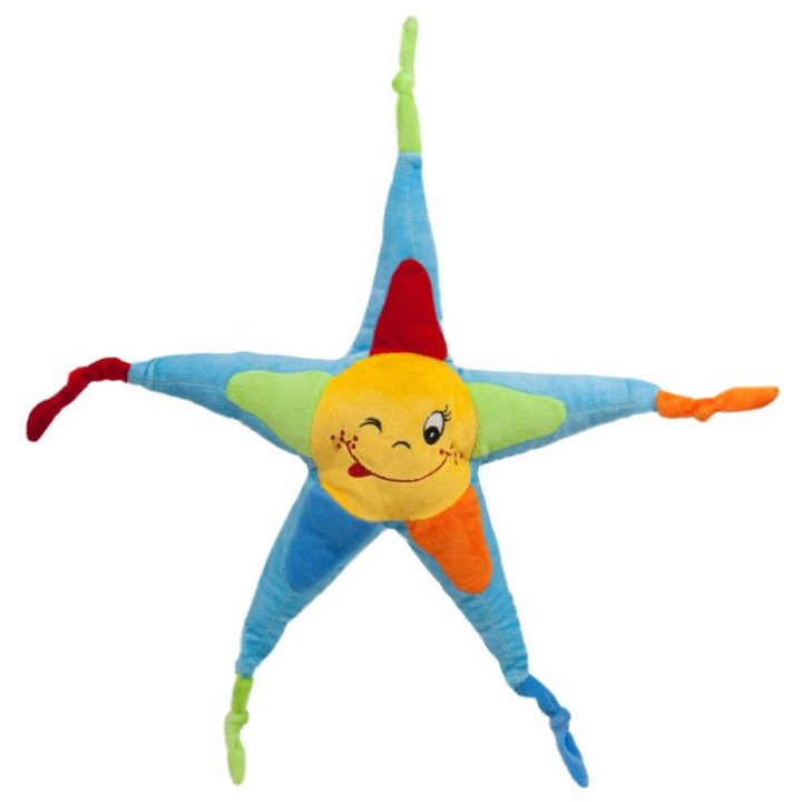 MORSKA ZVIJEZDA PLIŠANA U BOJI 45 CM