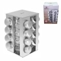 STALAK ZA ZAČINE METALNI S POSUDICAMA 16/1 24x14 CM