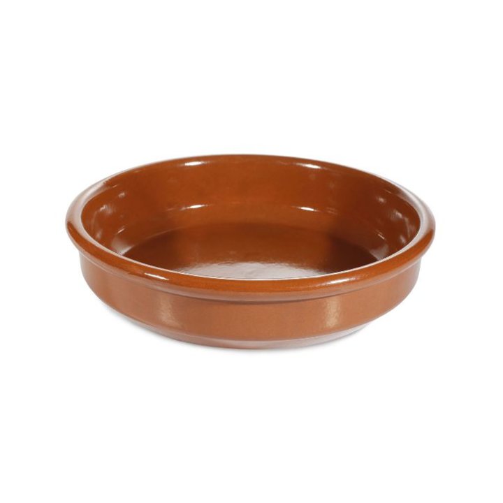 PEKAČ OKRUGLI KERAMIČKI SMEĐI 20 CM