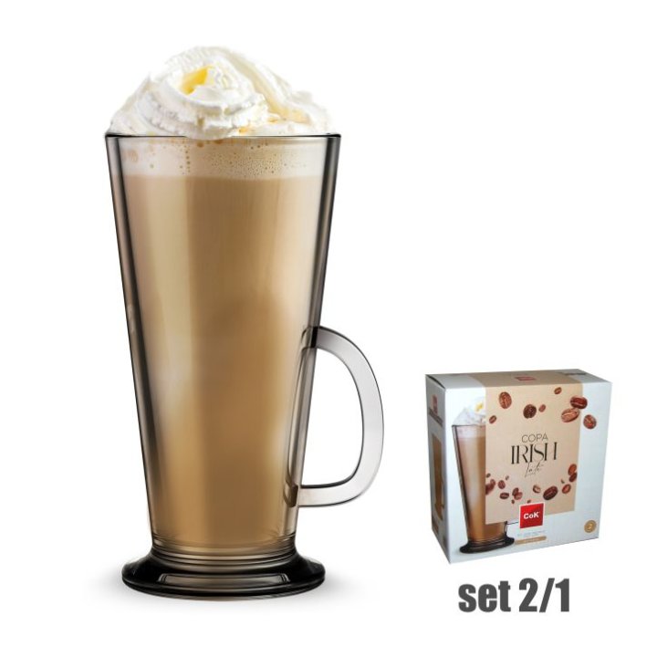 ŠALICE STAKLENE IRISH COFFEE 2/1 250 ML