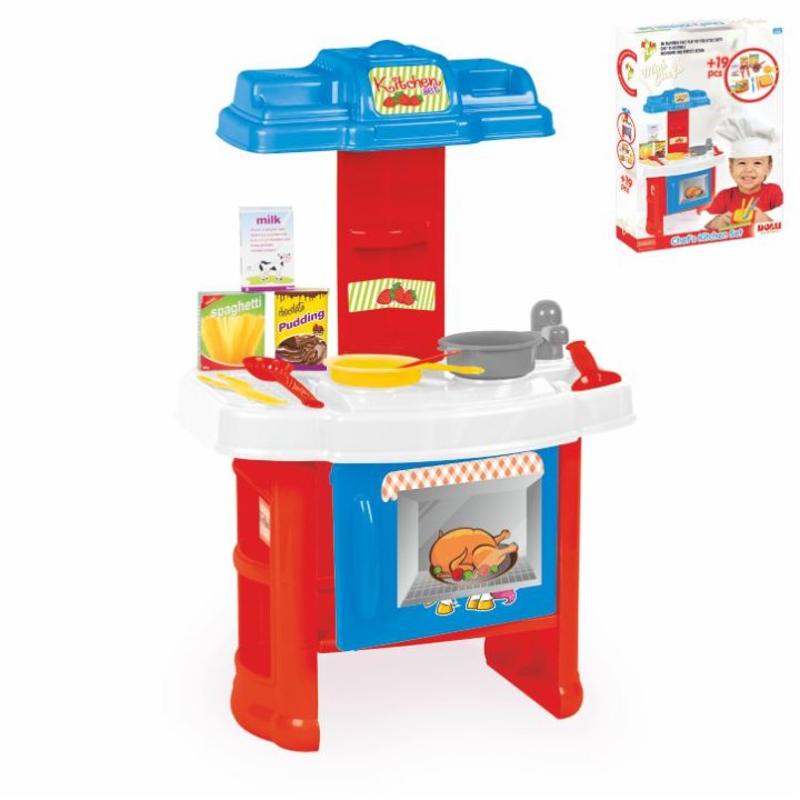 DJEČJA KUHINJA MINI CHEF'S 19 DIJELNA