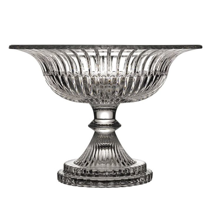 ZDJELA NA STALKU KRISTALNO STAKLO GLAMOUR 30 x 19,5 CM - F&D