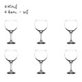 ČAŠE ZA GIN TONIC - CUBATA 6/1 630 ML