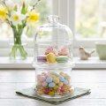 POSUDICE PATISSERIE DVA NIVOA 230 ML 16 CM SA STAKLENIM ZVONOM