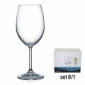 ČAŠE ZA CRNO VINO KRISTALIN LARA 6/1 450 ML