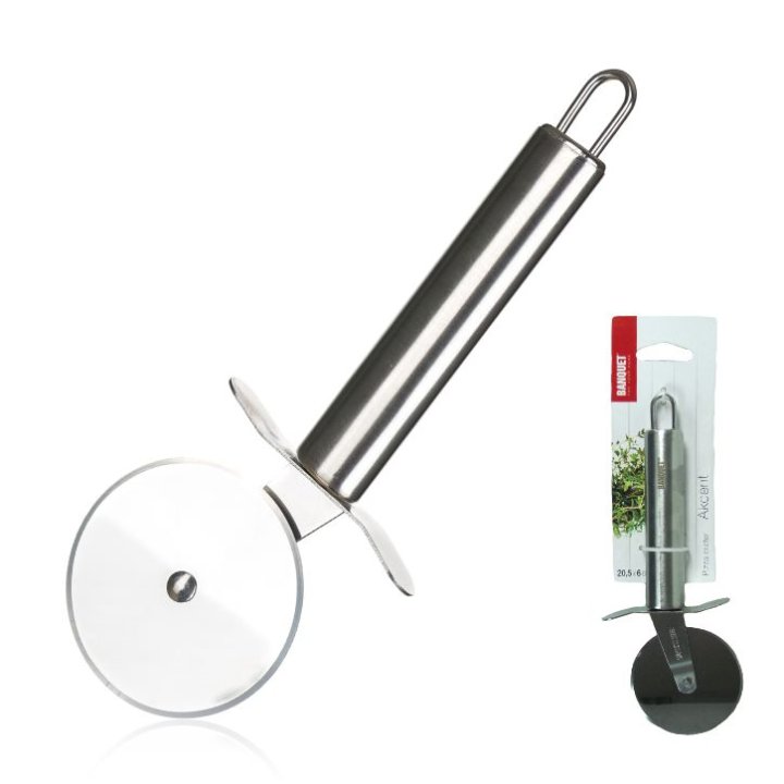 REZAČ ZA PIZZU S INOX NOŽIĆEM 20,5 CM- AKCENT