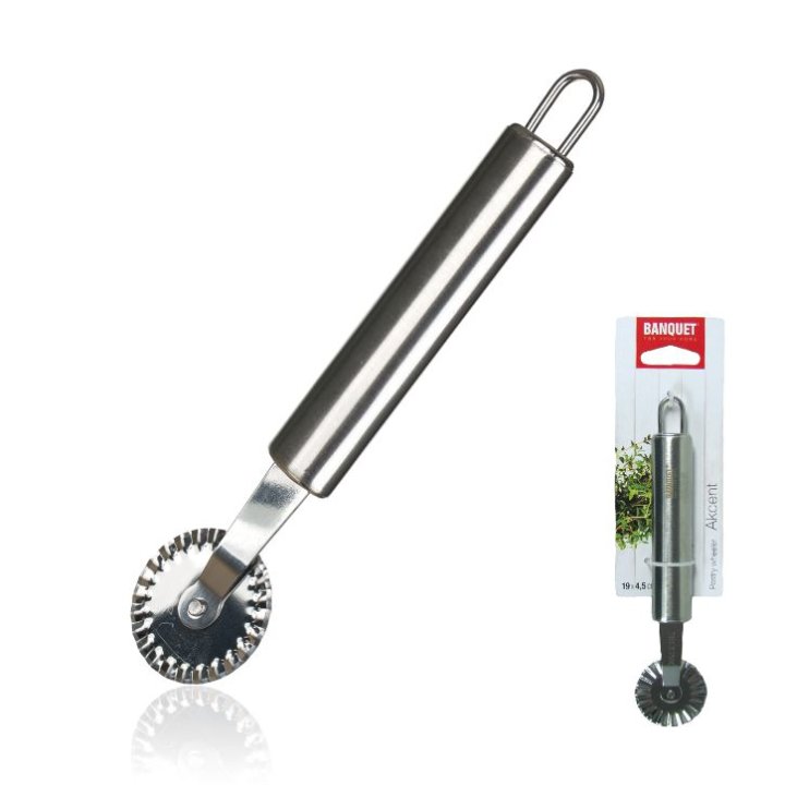 REZAČ ZA TJESTENINU S INOX NOŽIĆIMA 19 CM - AKCENT
