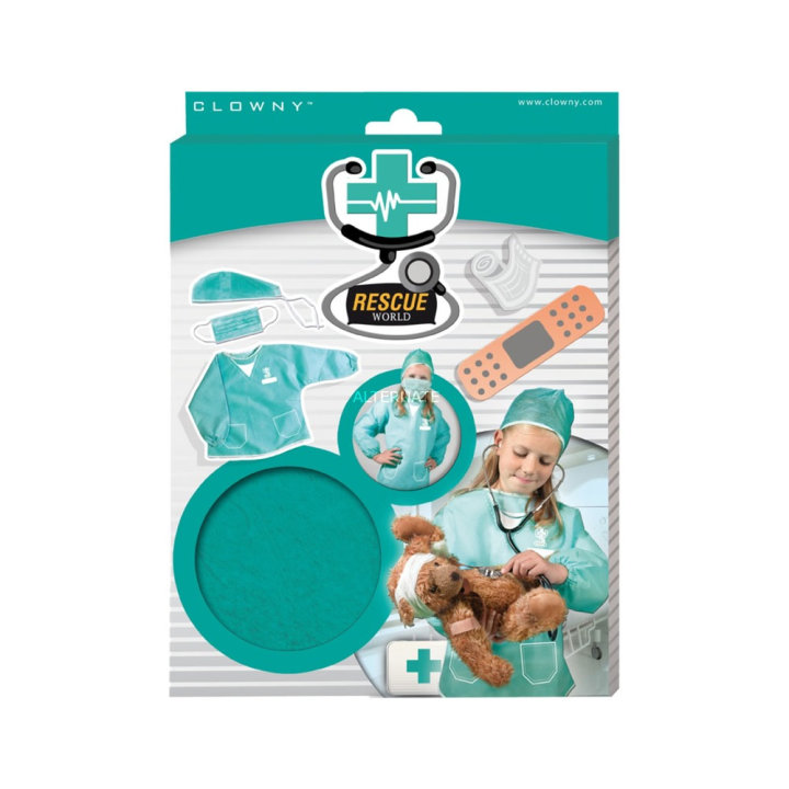 DOKTOR SET UNIFORMA 3 DIJELNA ZA UZRAST 3-8 GODINA