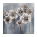 SLIKA ZA ZID CANVAS CVJETOVI 60x60 CM
