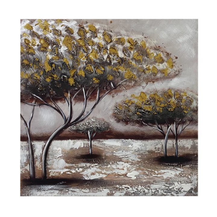 SLIKA ZIDNA CANVAS DRVEĆE 60x60 CM