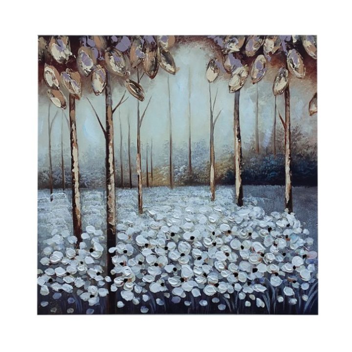 ZIDNA SLIKA CANVAS DRVEĆE 60x60 CM