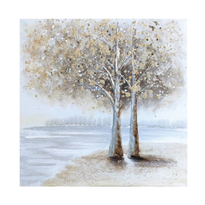 ZIDNA SLIKA CANVAS DRVEĆE 60x60 CM