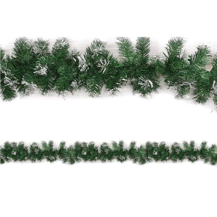 GIRLANDA BOŽIĆNA ZELENA SA SNIJEGOM 270 CM