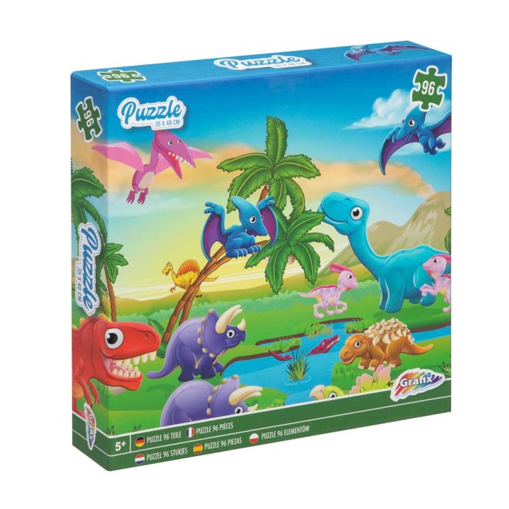 PUZZLE DINO 96 DJ - 35 X 48 CM SLIKA