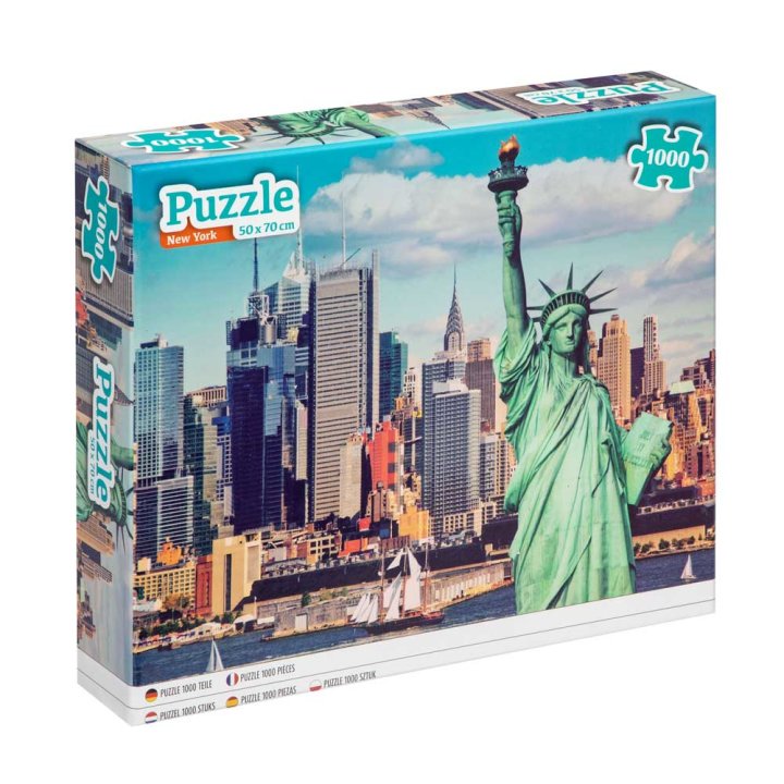 DJEČJE PUZZLE 1000 DJ. NEW YORK - 50 X 70 CM SLIKA