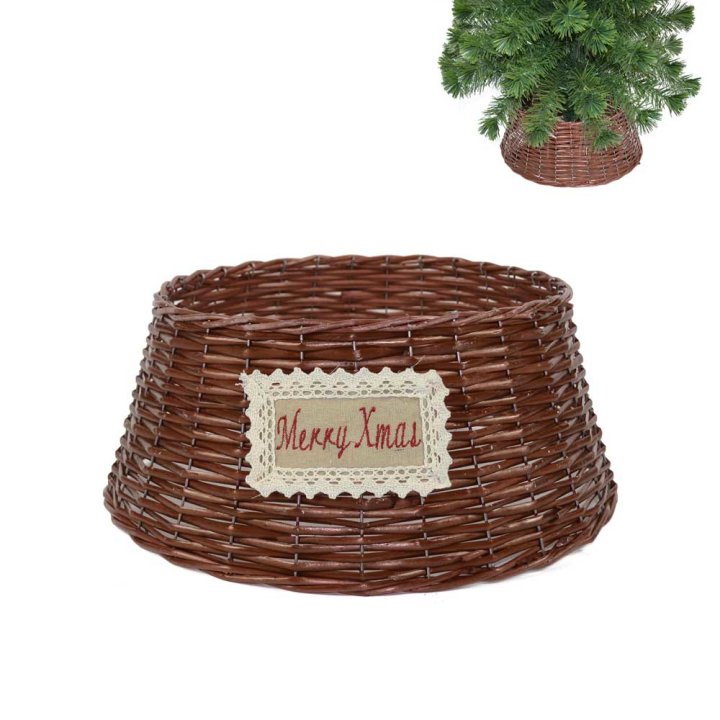 DEKORACIJA ZA STALAK ZA BOR 44 CM - SMEĐI S NATPISOM