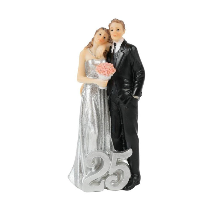 FIGURA 25 GODINA BRAKA 19 CM