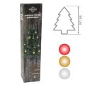 BOŽIĆNO DRVCE 60 CM S 20 KUGLICA I 20 LED ŽARULJICA