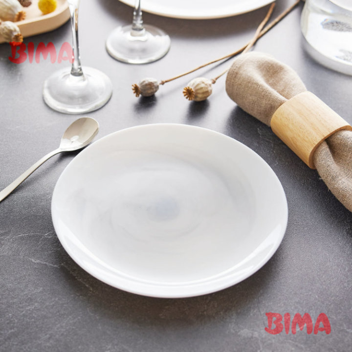 SERVIS ZA JELO DIWALI MARBLE BIJELI 18 DIJELNI