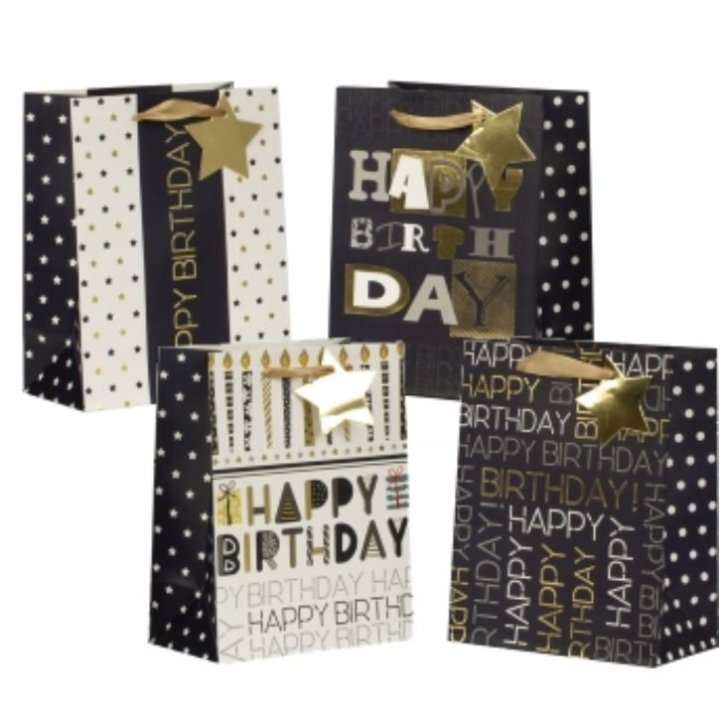 POKLON VREĆICA HAPPY BIRTHDAY 18x23x10 CM