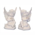 ANĐEO FIGURA SA GLITER SRCEM 13 CM - SORT