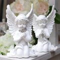 ANĐEO FIGURA SA GLITER KRIŽIĆEM 17,5 CM - SORT