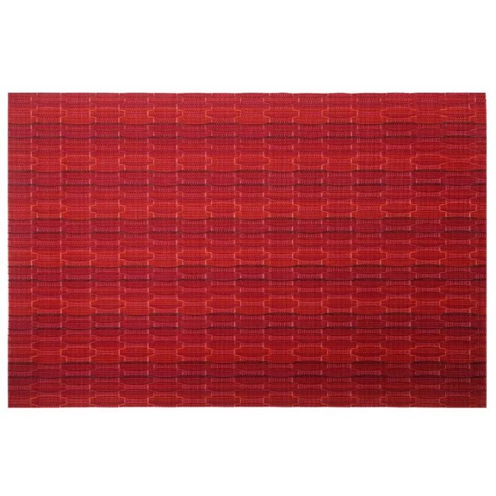PODMETAČ ZA TANJURE 44,5x30,5 CM CRVENI