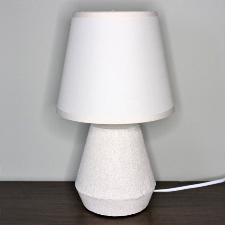 NOĆNA LAMPICA KERAMIČKA KREM 28,5 CM
