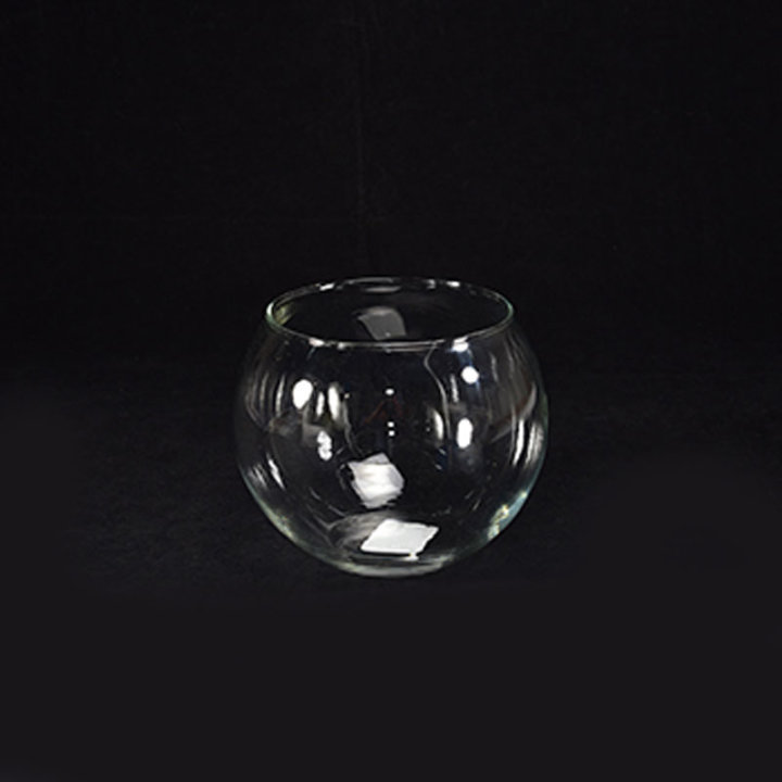 VAZA - KUGLA STAKLENA 16 X 14 CM