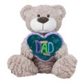 MEDO PLIŠANI SA SRCEM I NATPISOM BEST DAD EVER 27 CM