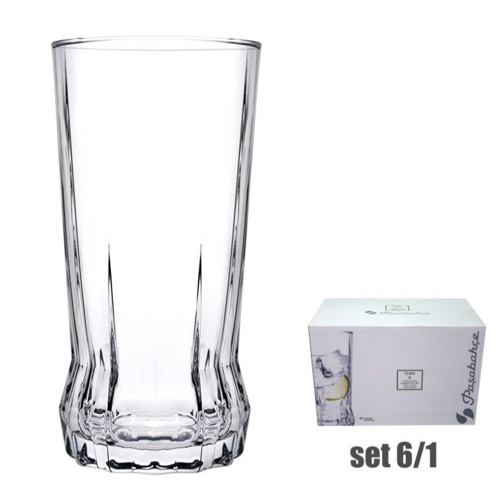 ČAŠE ZA VODU GAIA VISOKE 6/1 285 ML