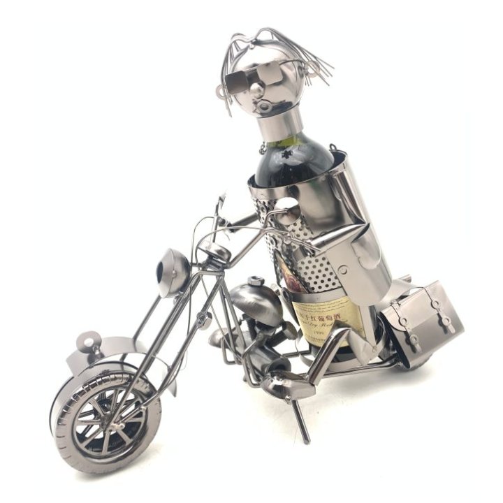 STALAK ZA VINO METALNI - MOTORIST